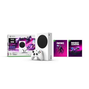 Microsoft Xbox Series S Digital Edition Fortnite and Rocket League System Bundle